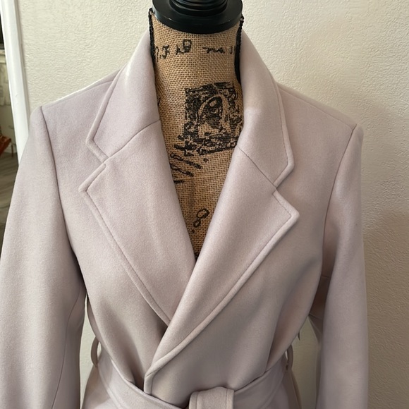 Light Grey Long Coat - Picture 2 of 8
